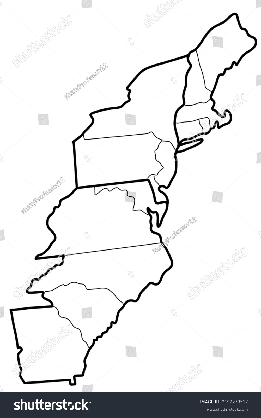 38 13 Colonies Map Royalty Free Images Stock Photos Pictures Shutterstock