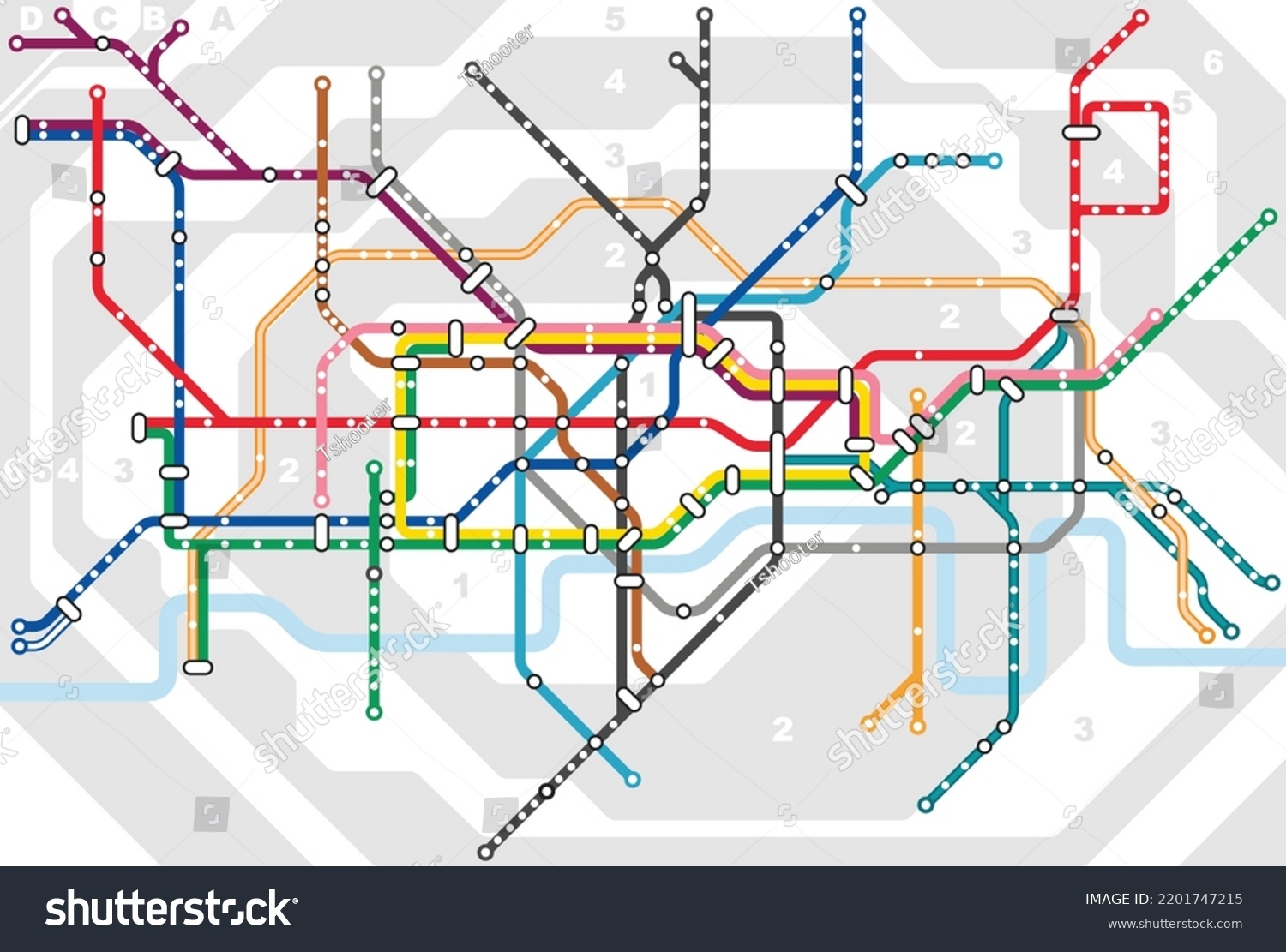 Printable London Metro Map