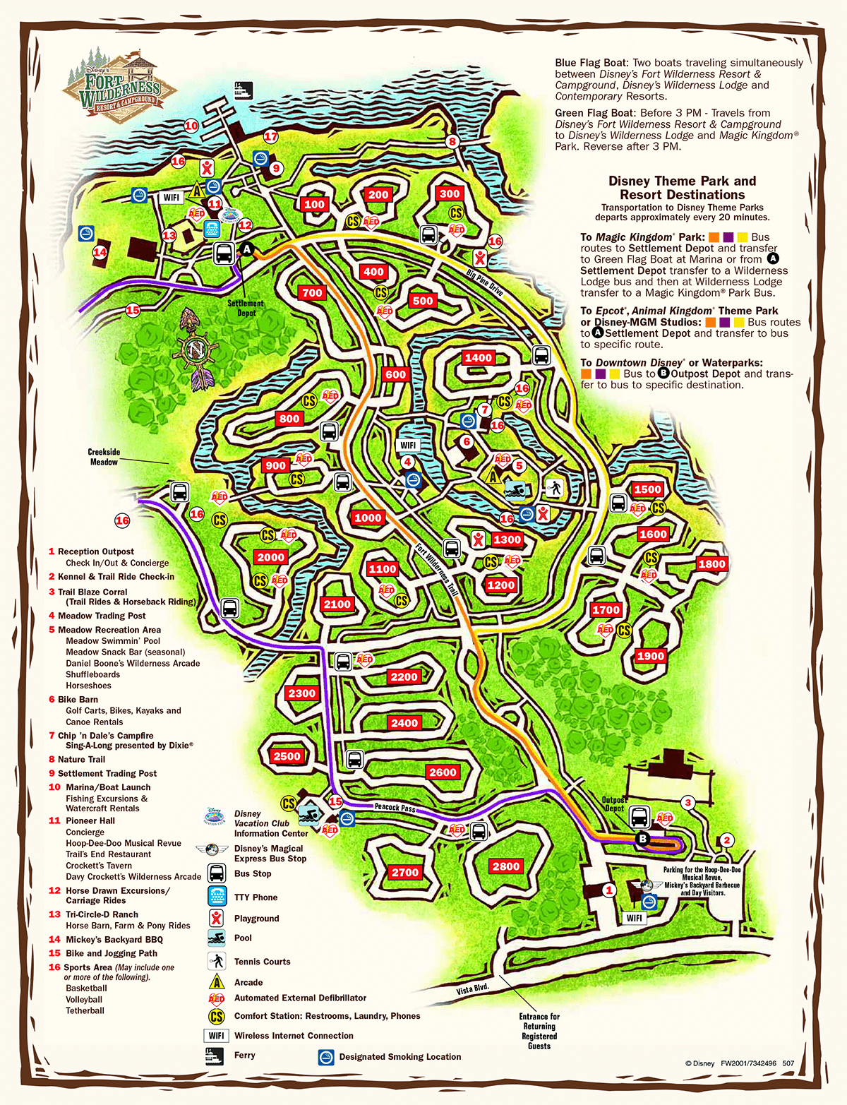 Disney World Park Maps Printable