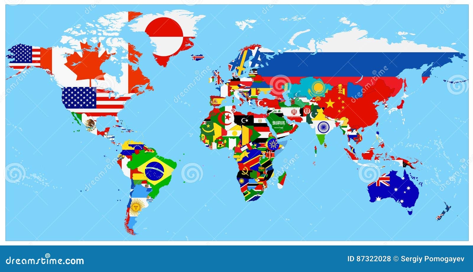 Printable World Map With Countries