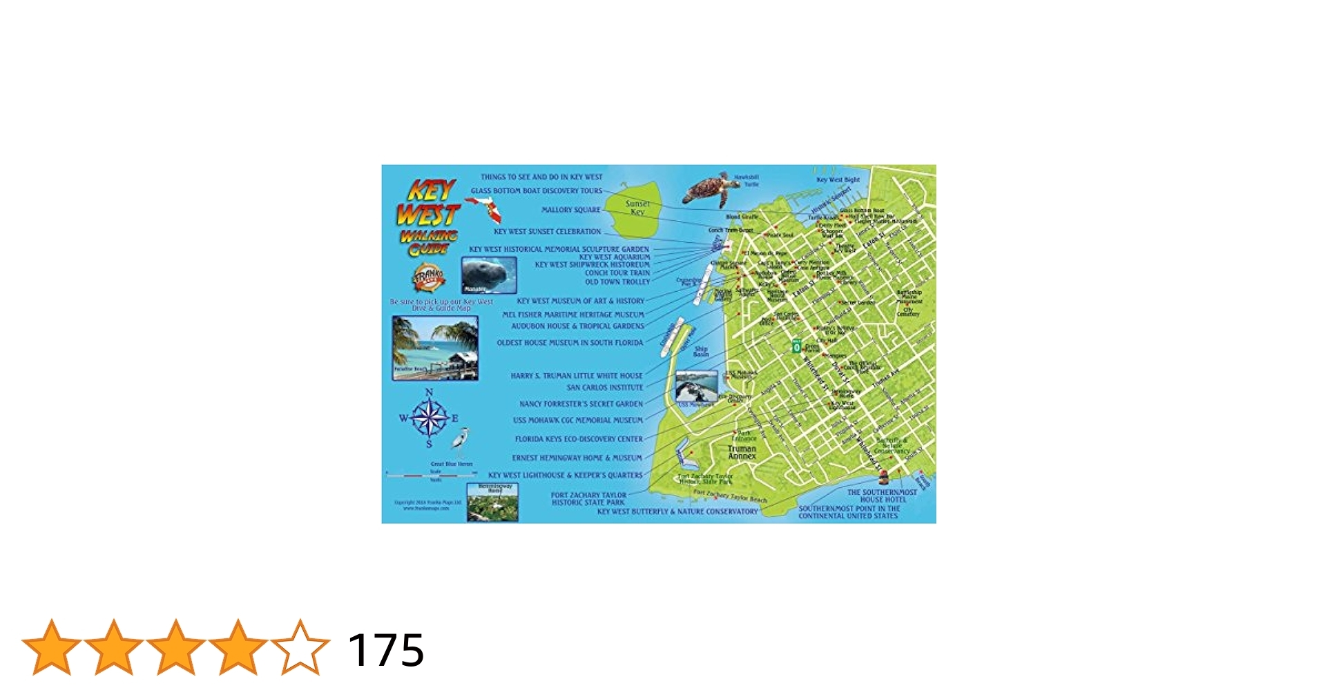Printable Key West Walking Map