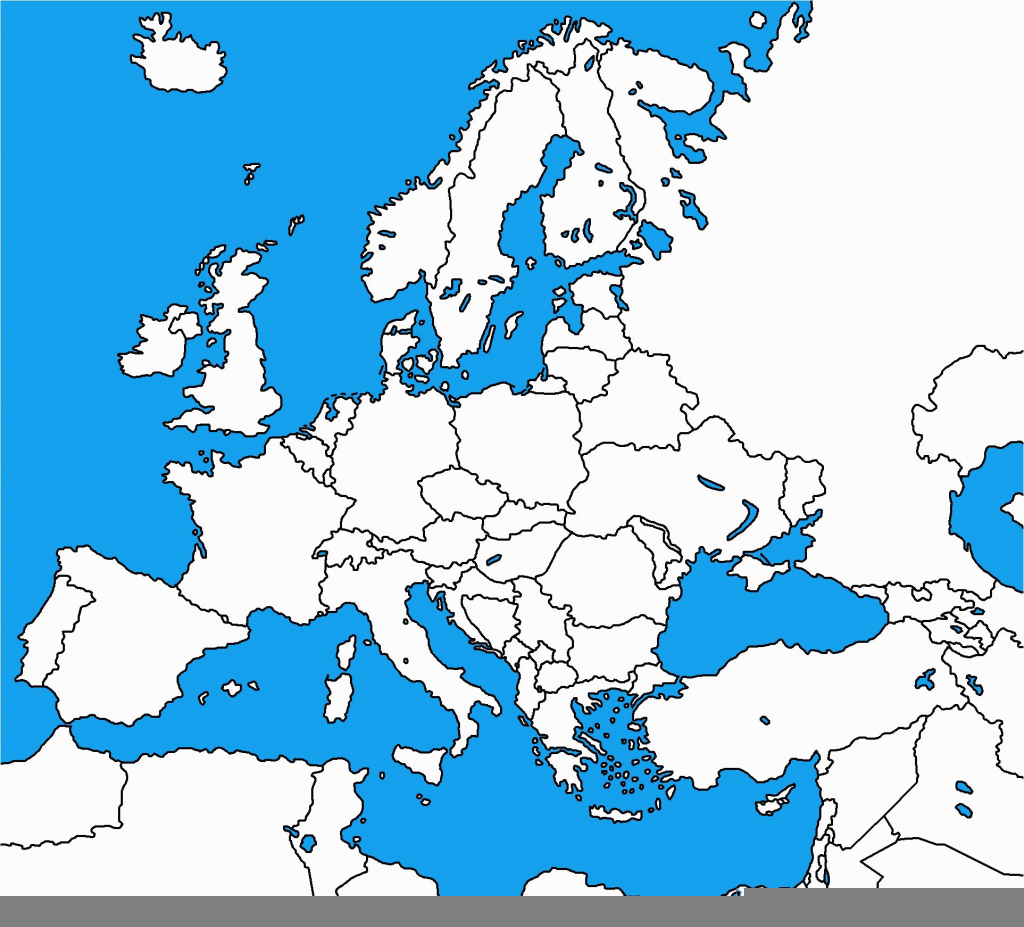 Printable Maps Of Europe Printable Party Favors