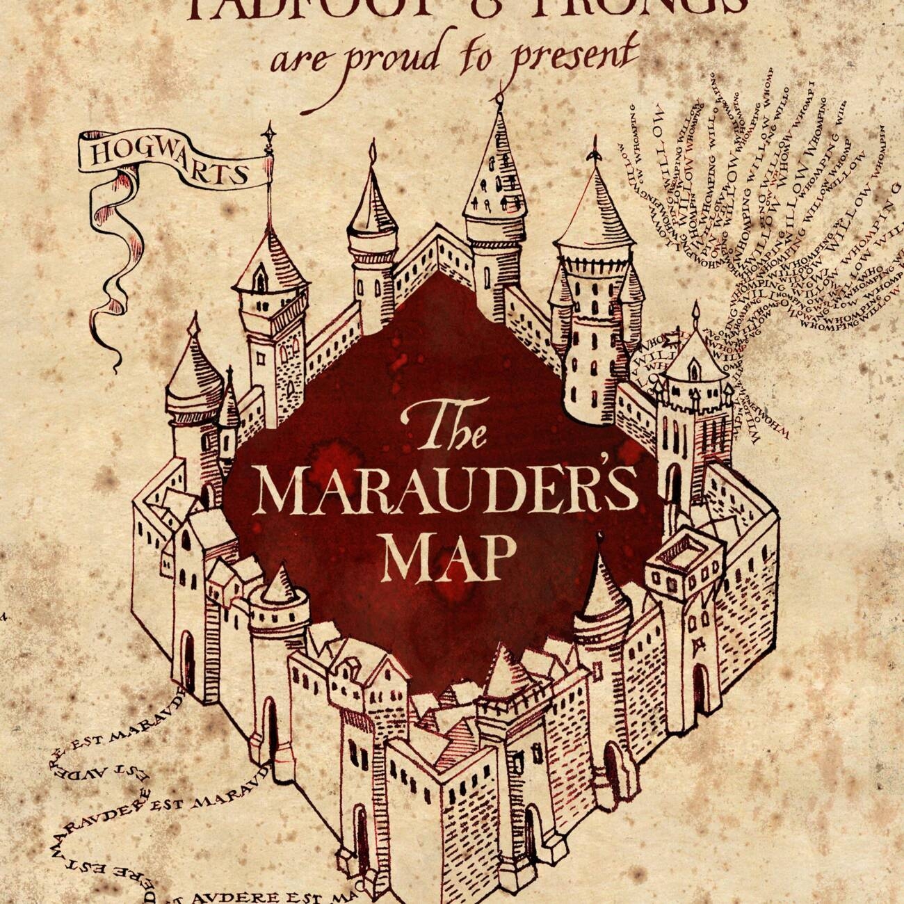 Printable Marauders Map