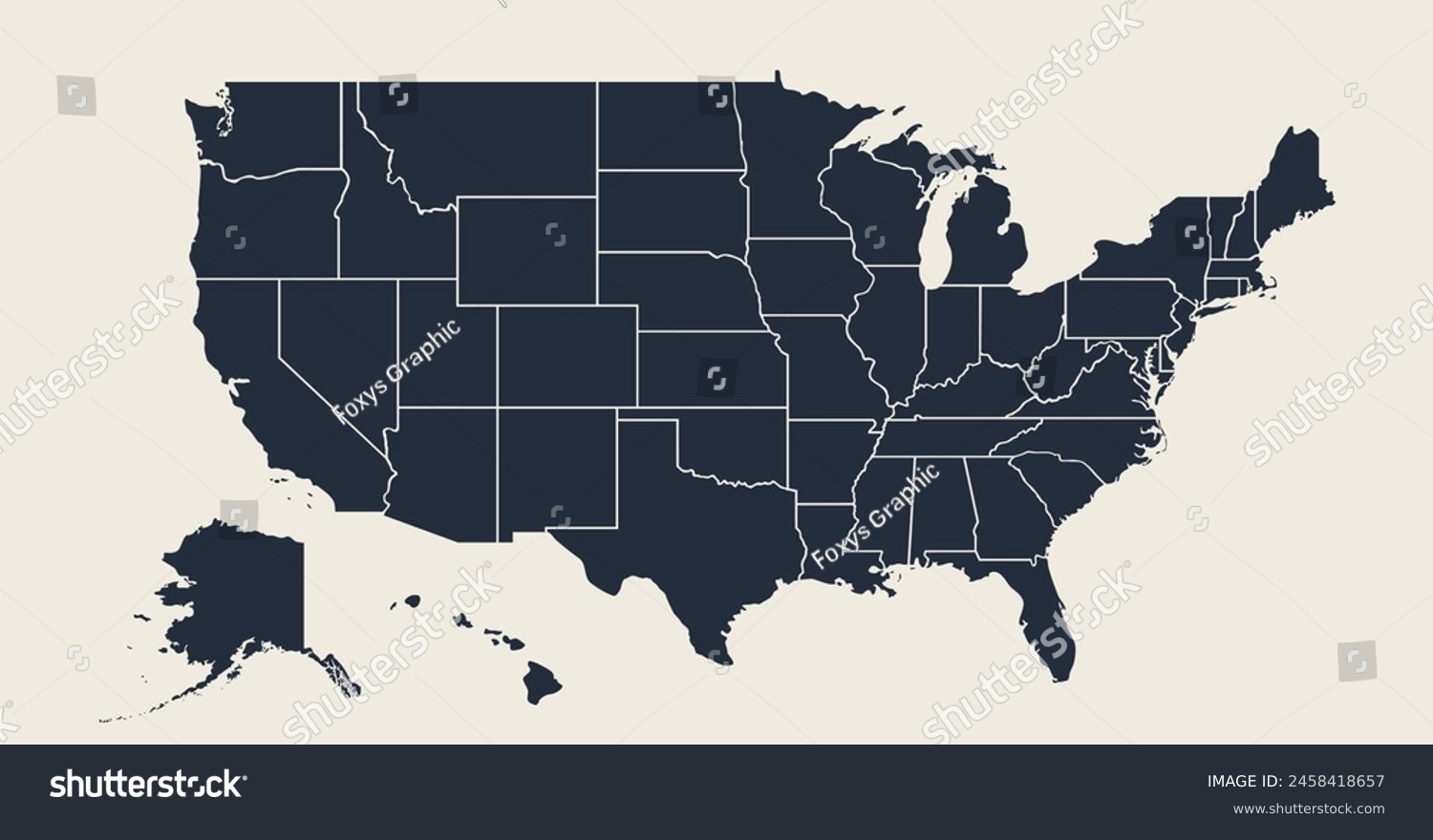 106 Thousand Outline Map Us Royalty Free Images Stock Photos Pictures Shutterstock