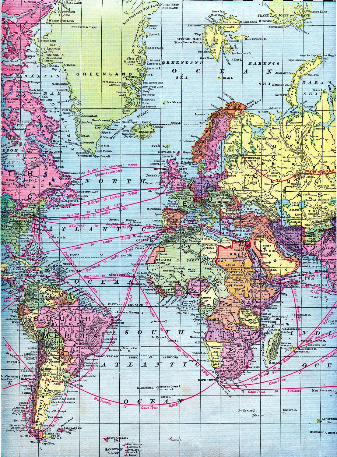 World Maps Printable