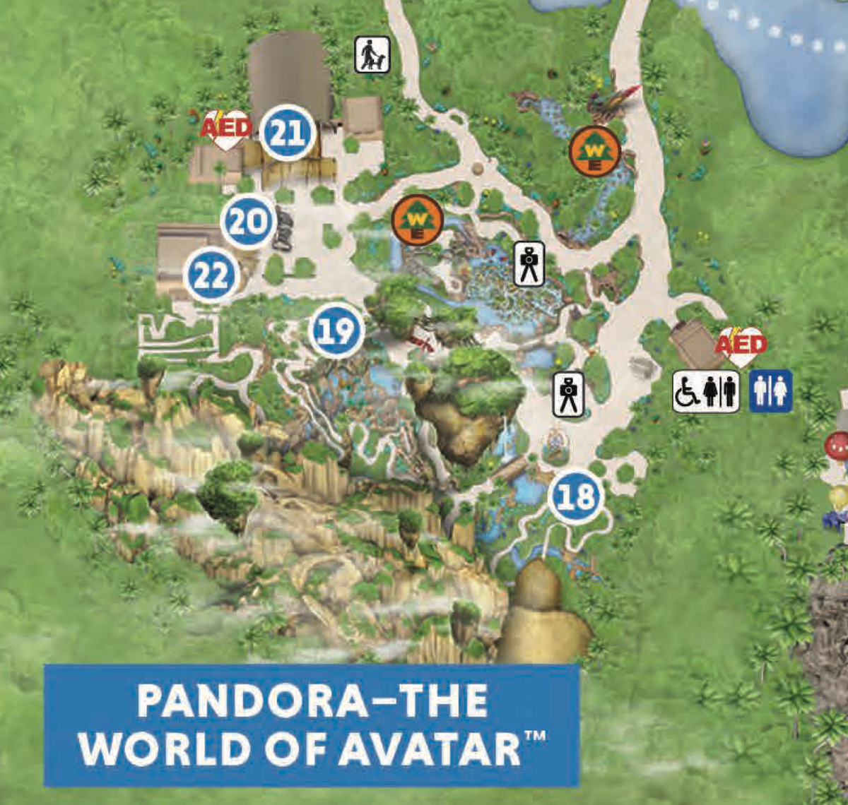 2024 Disney s Animal Kingdom Map Printable PDF U0026 Details 