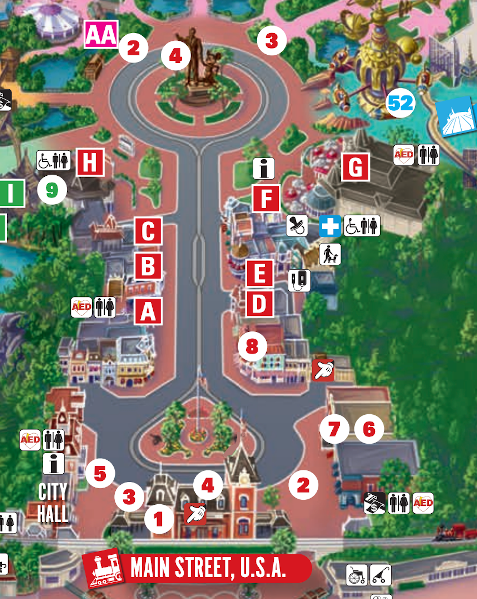 Disneyland Map 2025 Printable