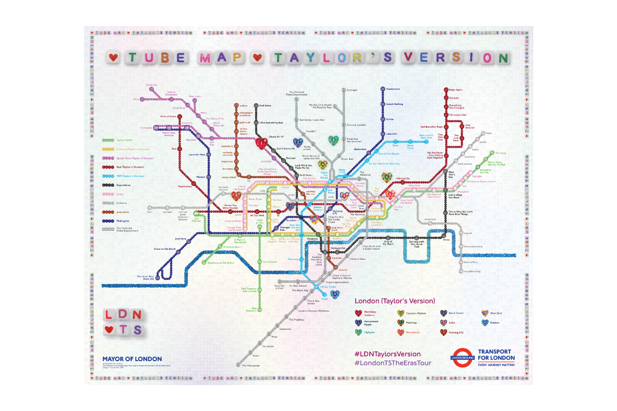 London Underground Map Printable