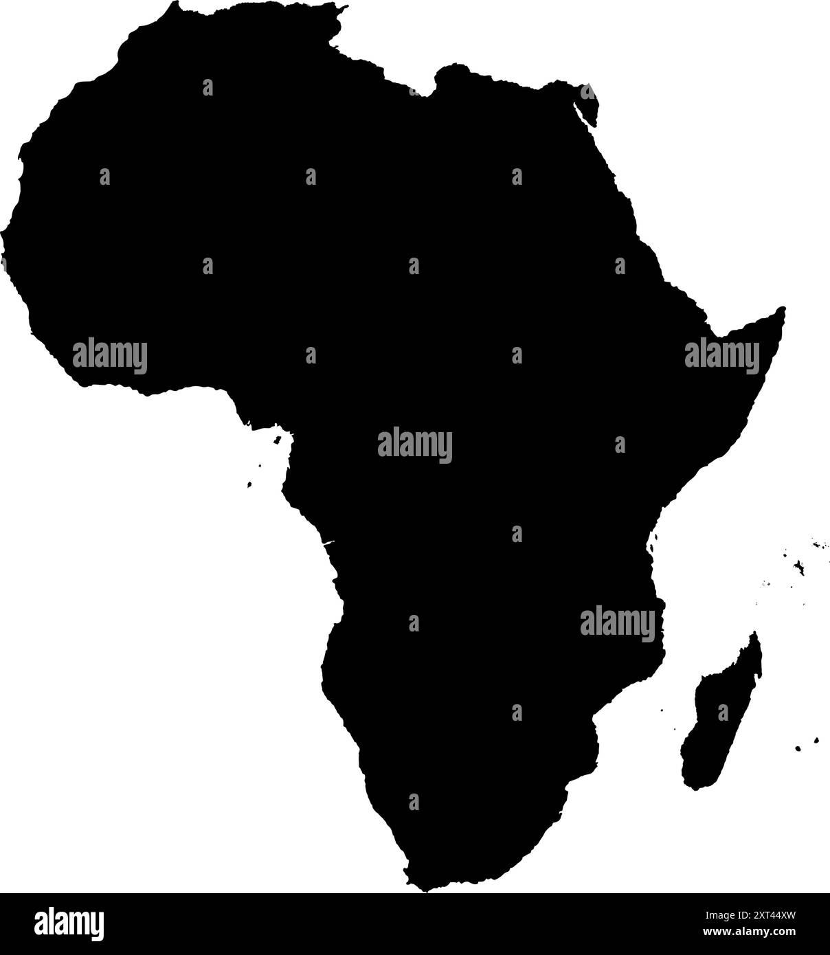 Printable Blank Map Of Africa