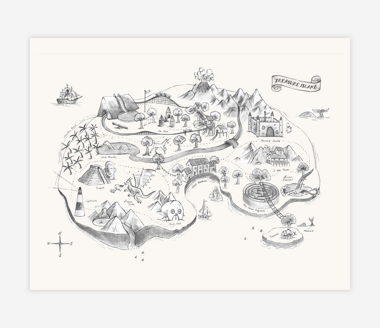 Allira Tee Treasure Map At Buyolympia
