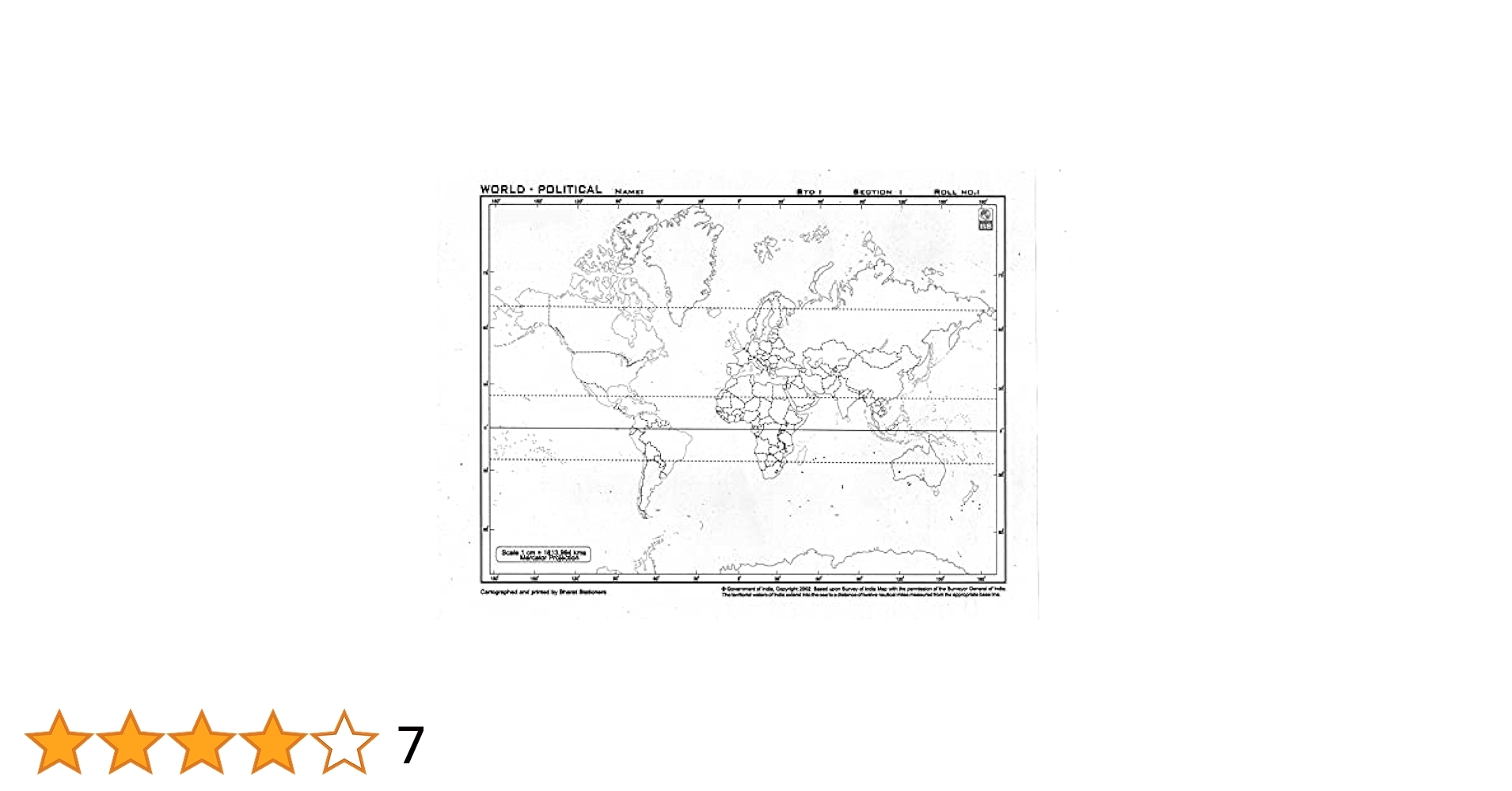 Amazon in Buy POLITICAL MAP OF WORLD OUTLINE BLANK Map For Practice 100 SHEETS Book Online At Low Prices In India POLITICAL MAP OF WORLD OUTLINE BLANK Map For Practice 100 SHEETS 
