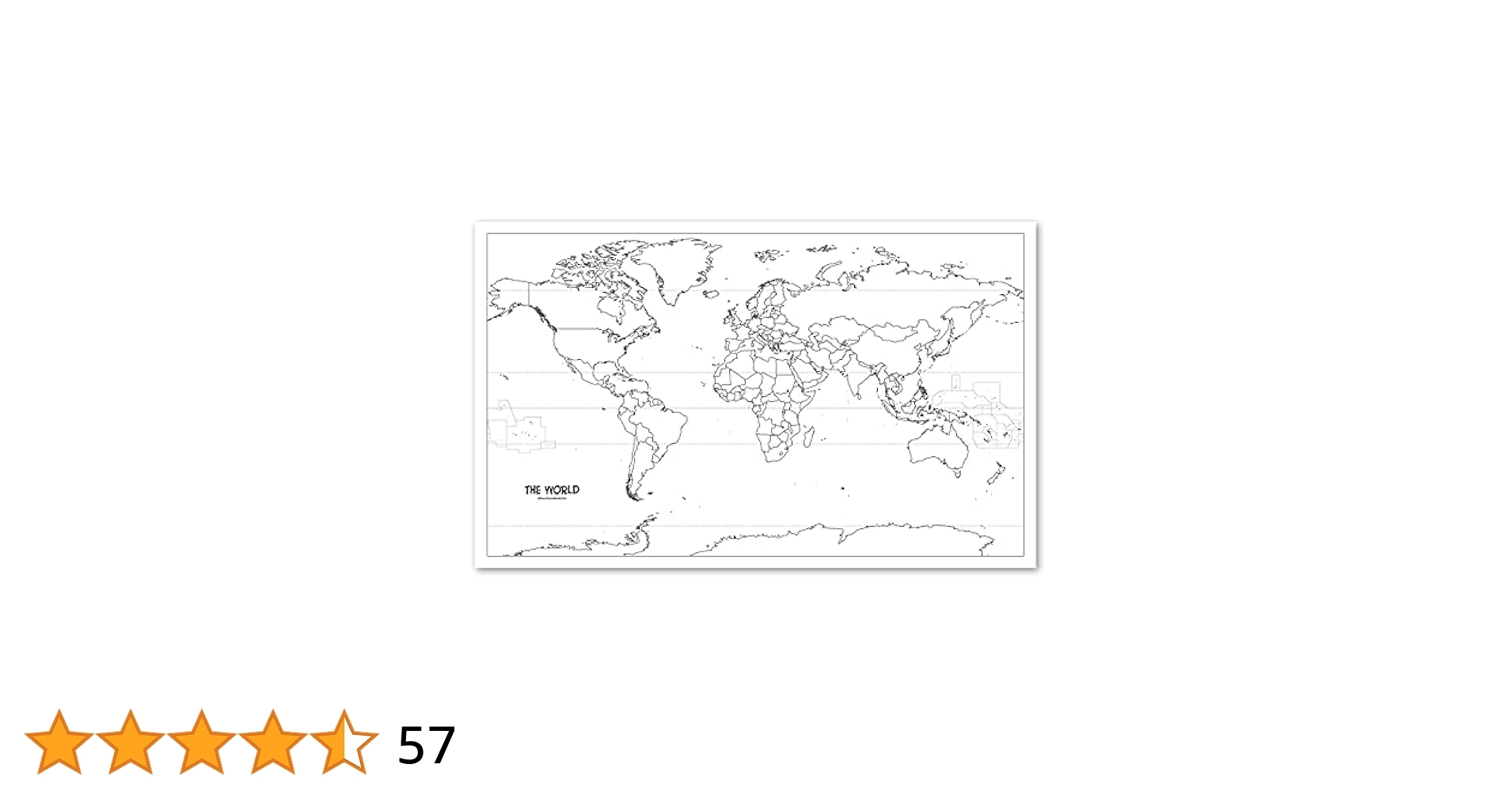 Printable Blank World Map