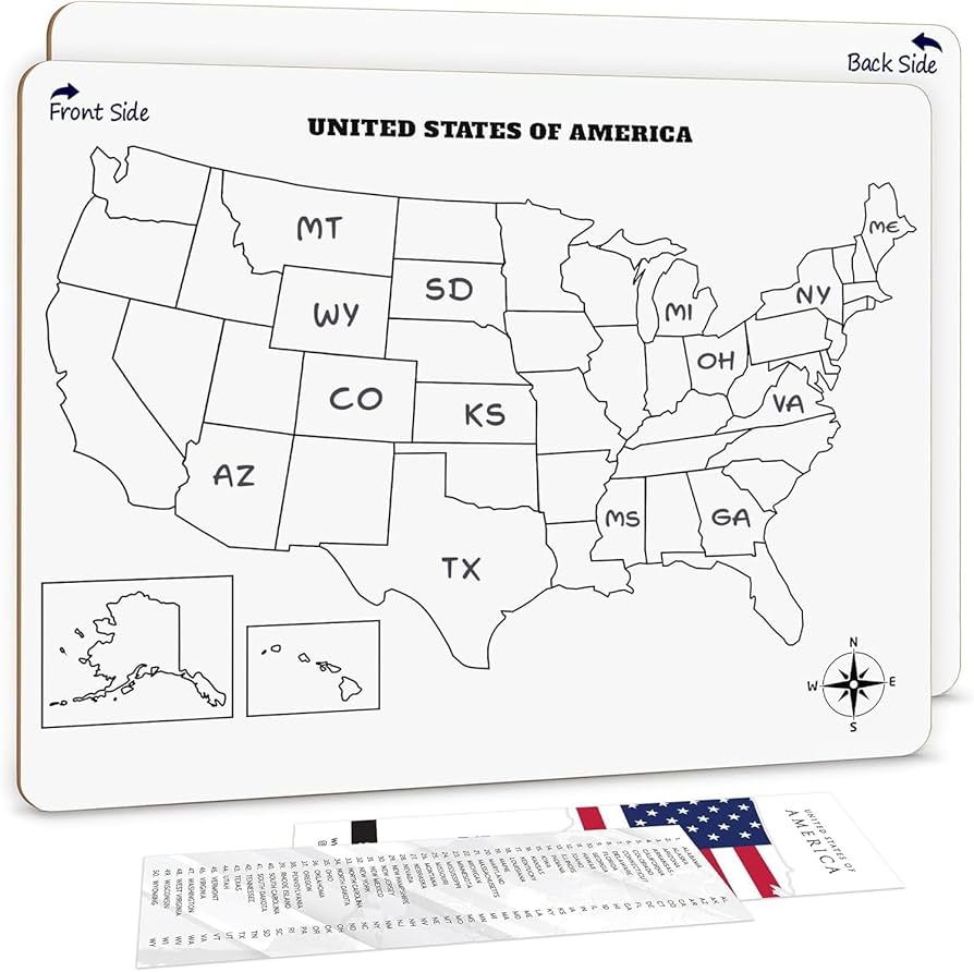 Printable Us Map Of States