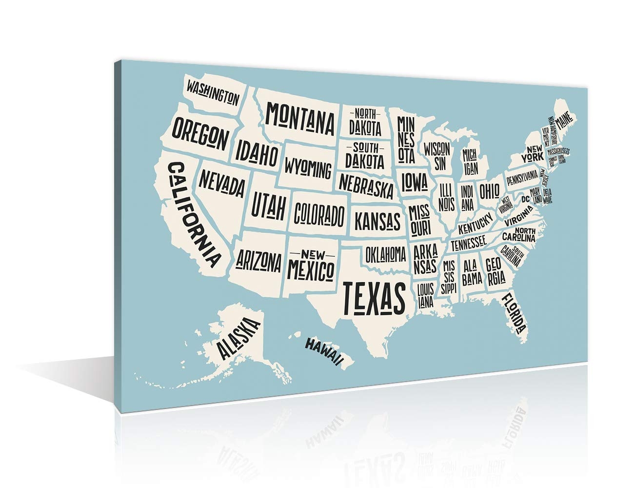Printable Map Of America