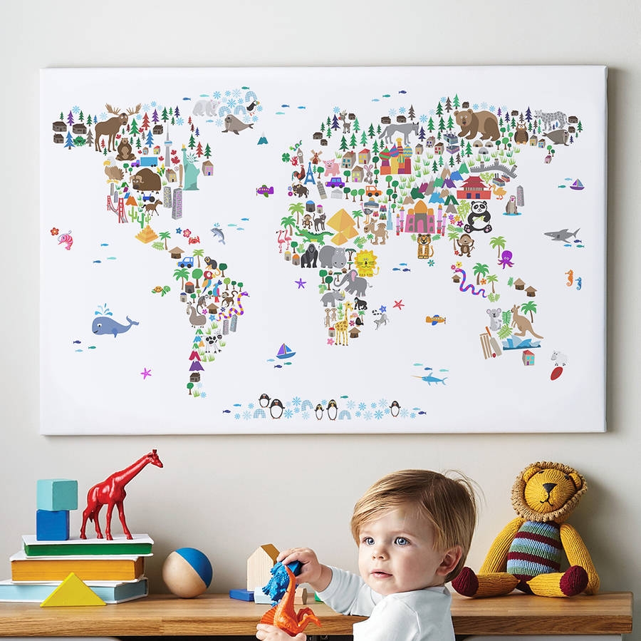 Global Map Printable