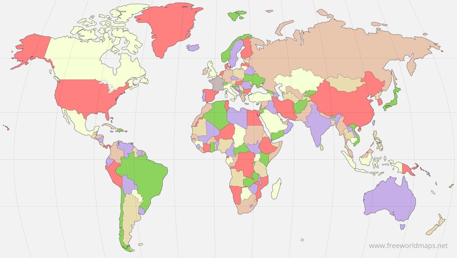 Australia On The World Map
