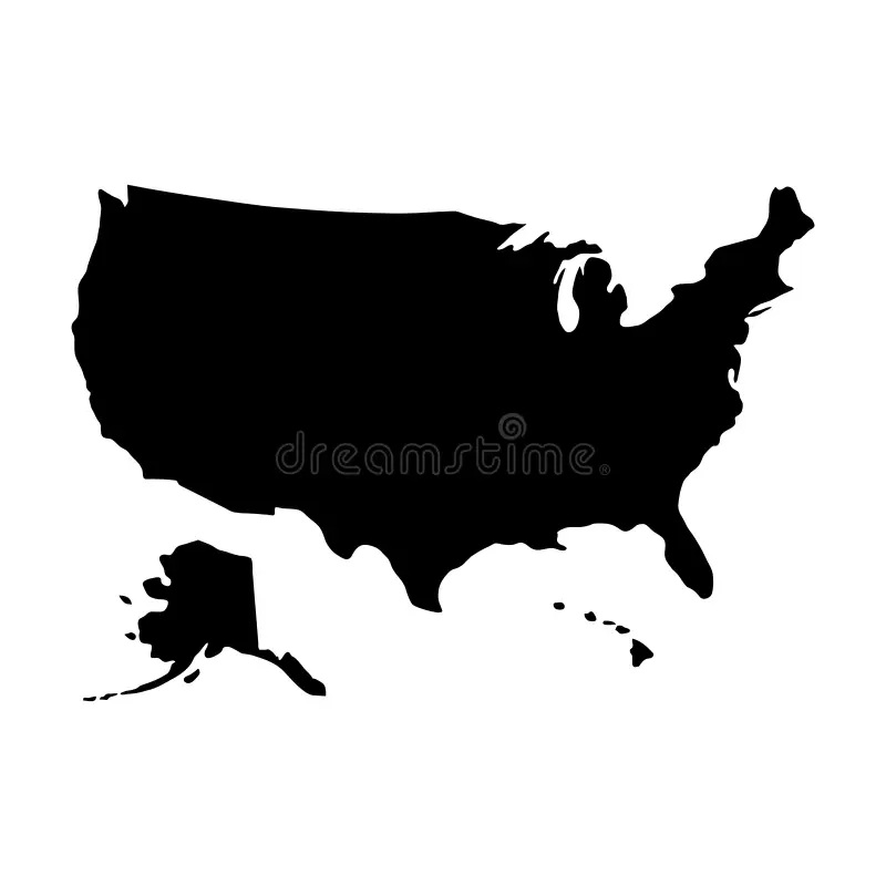 Black White Map United States Stock Illustrations 16 006 Black White Map United States Stock Illustrations Vectors Clipart Dreamstime