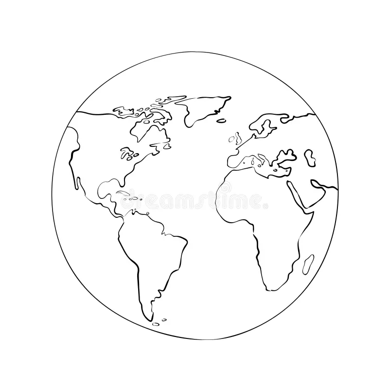 Black White World Map Stock Illustrations 69 402 Black White World Map Stock Illustrations Vectors Clipart Dreamstime