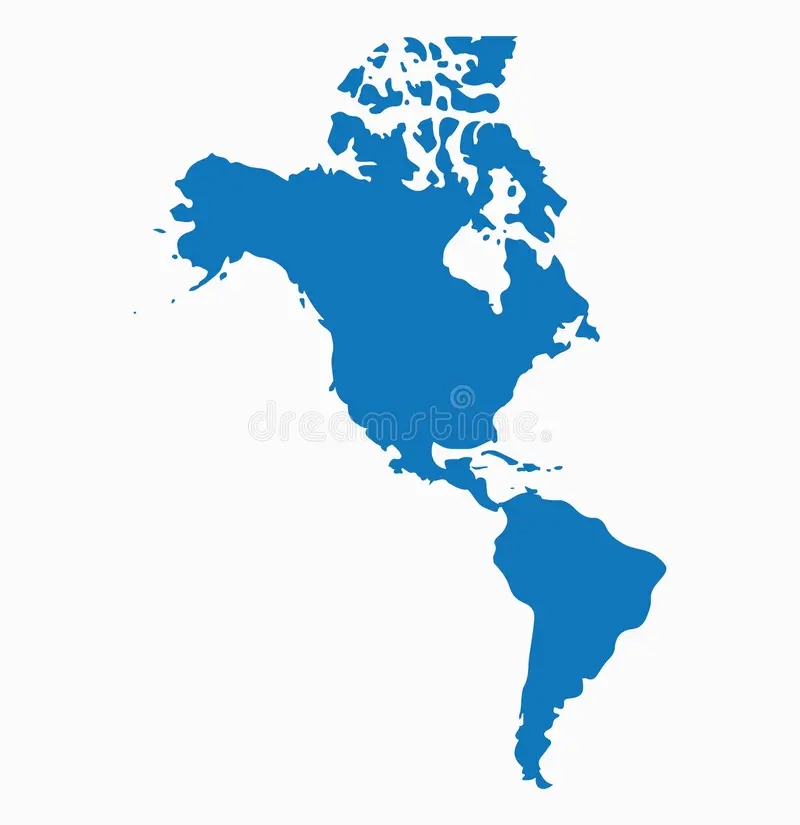 Blank Map North America Stock Illustrations 5 478 Blank Map 