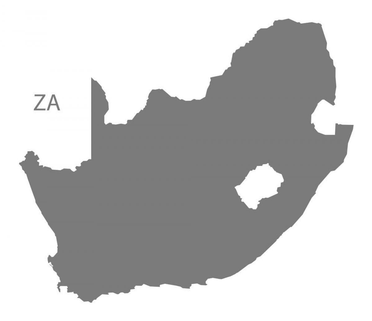 Blank Map Of South Africa Outline Map And Vector Map Of South Africa