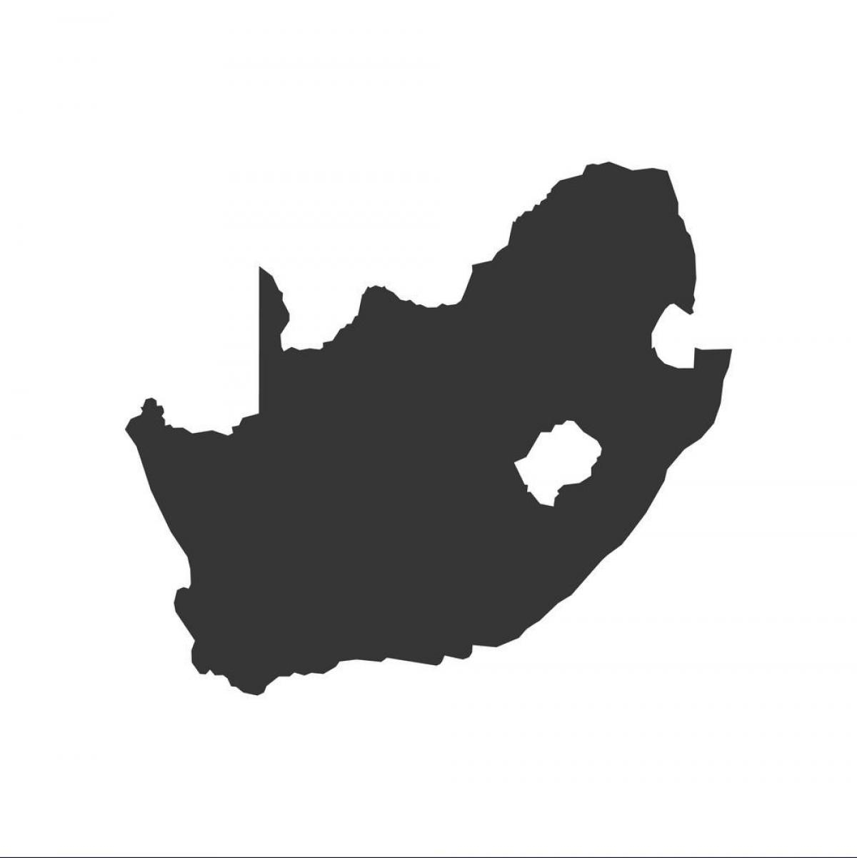 Blank Map Of South Africa Outline Map And Vector Map Of South Africa