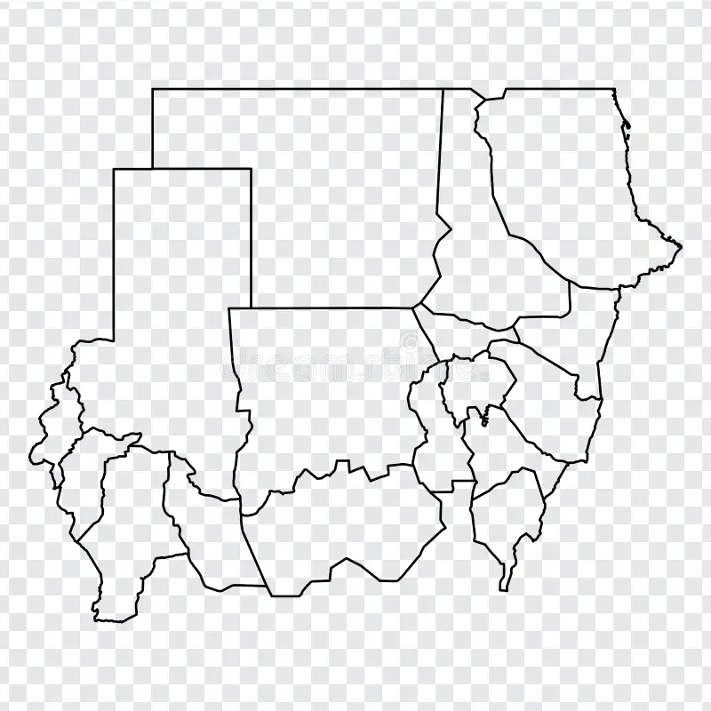 Africa Blank Map Printable