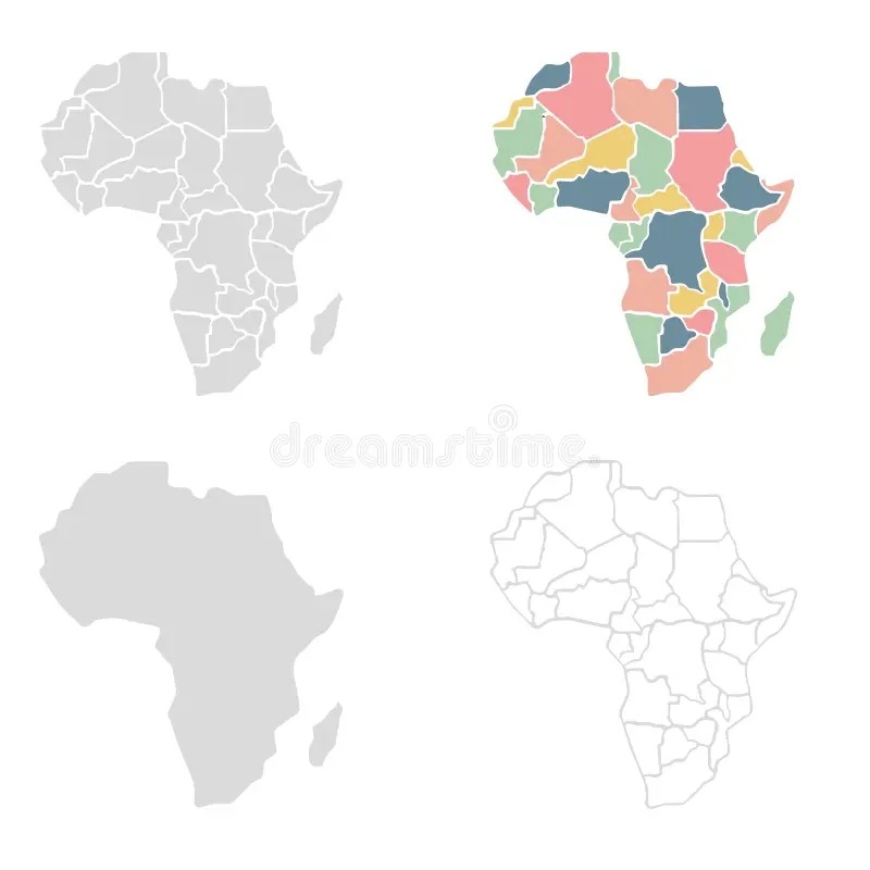 Blank Political Map Africa Stock Illustrations 2 035 Blank Political Map Africa Stock Illustrations Vectors Clipart Dreamstime