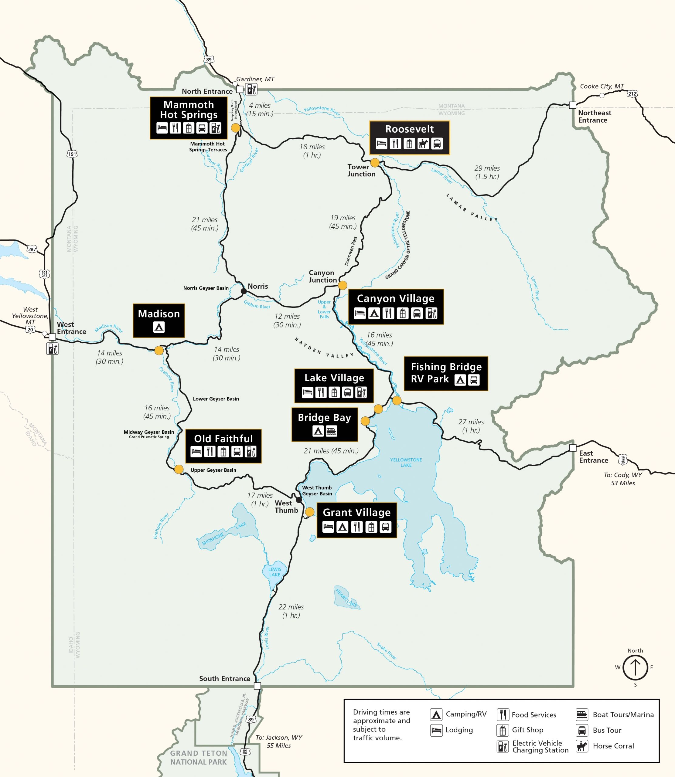 Brochures U0026 Downloads Yellowstone National Park Lodges 