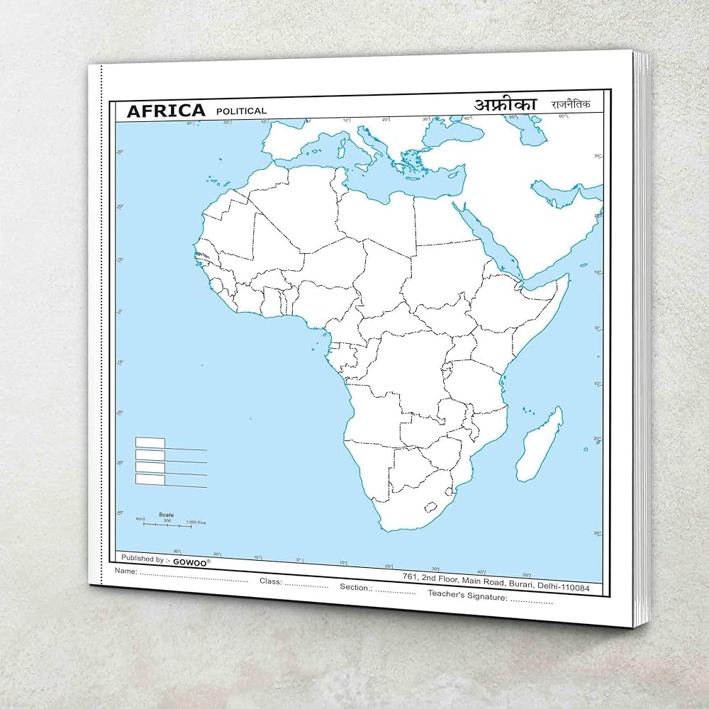 Buy SMALL 100 AFRICA POLITICAL OUTLINE MAP FOR SCHOOL Africa Political Map For Students Book Online At Low Prices In India SMALL 100 AFRICA POLITICAL OUTLINE MAP FOR SCHOOL Africa Political