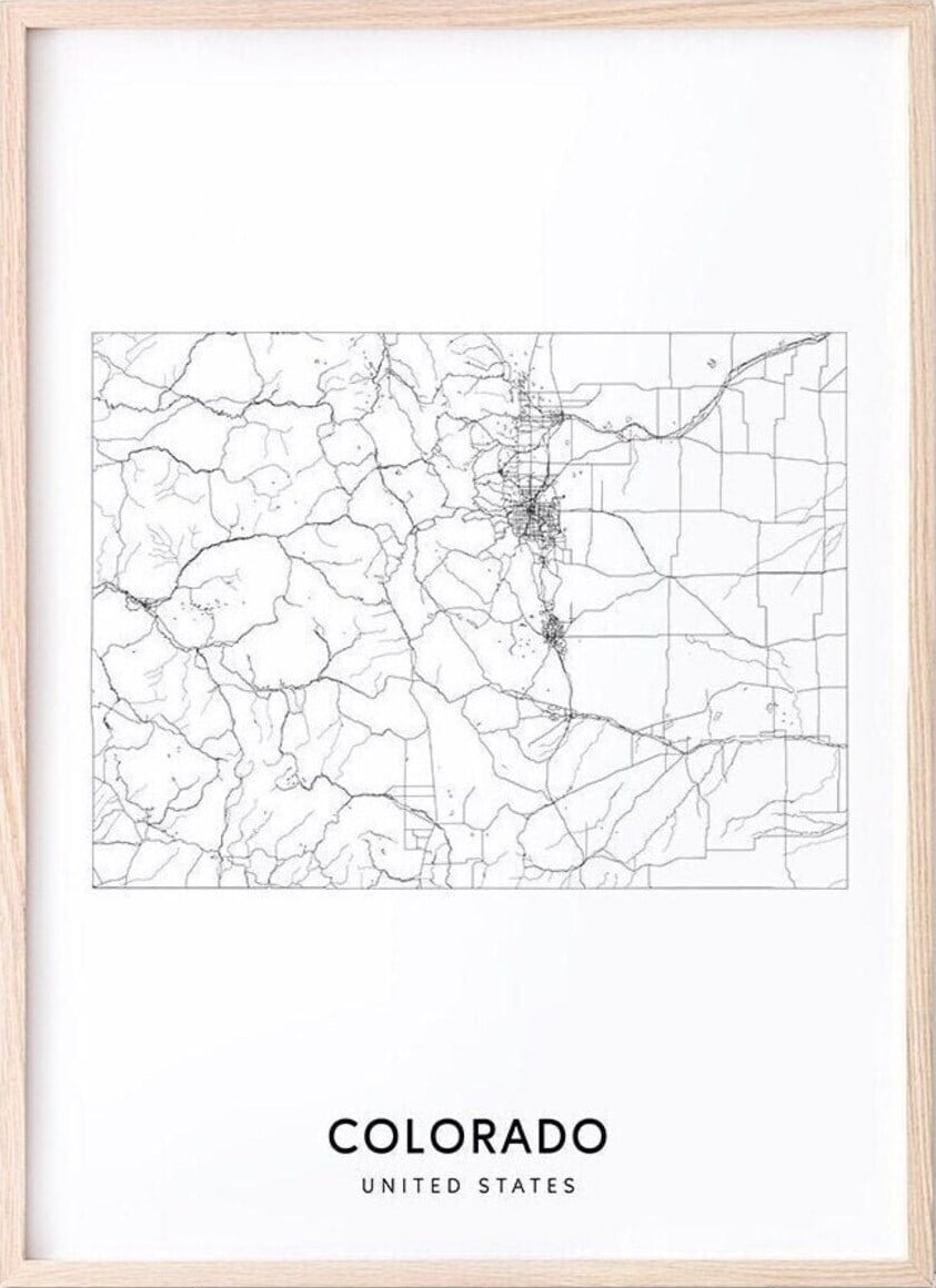 Colorado Map With Cities And Highways Explore With Ease