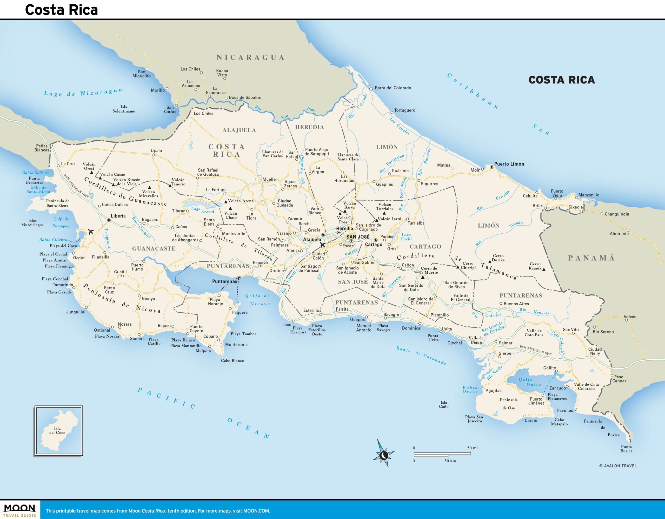 Costa Rica Moon Travel Guides
