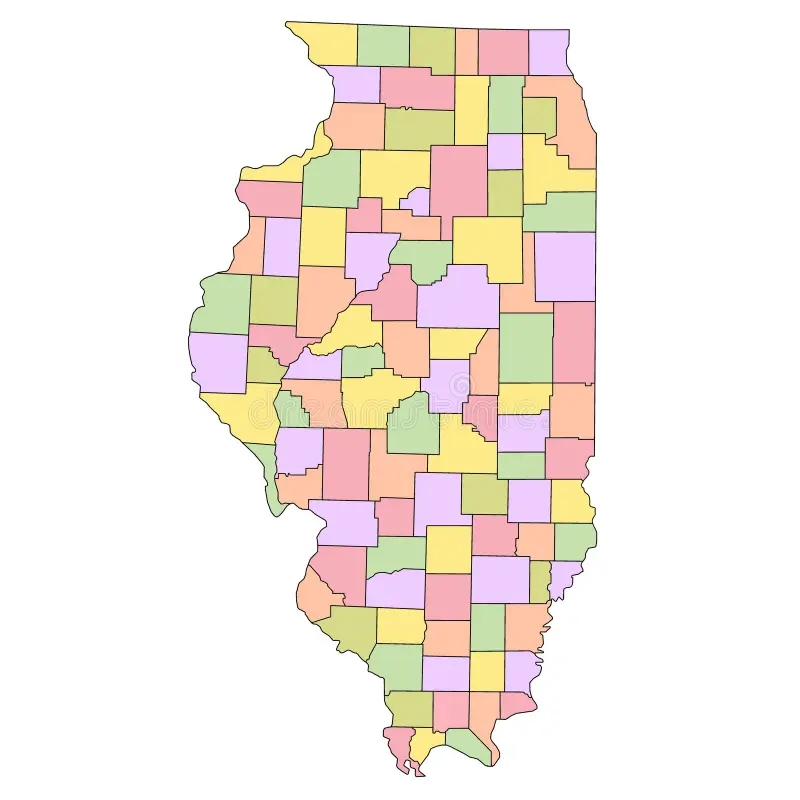Counties Illinois Map Stock Illustrations 978 Counties Illinois Map Stock Illustrations Vectors U0026 Clipart Dreamstime