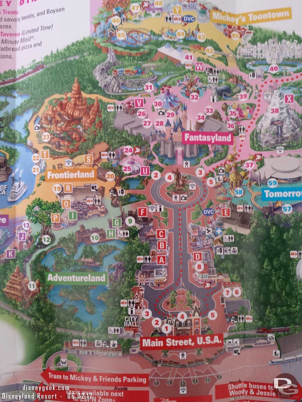 Disneyland Resort Free Wi Fi Now Available In Multiple Locations In Both Parks maps listings The Geek s Blog Disneygeek