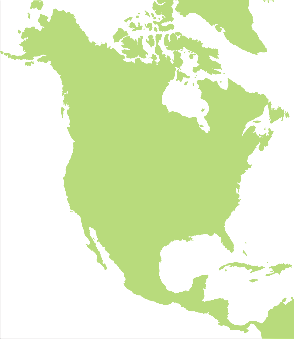 North America Map Printable