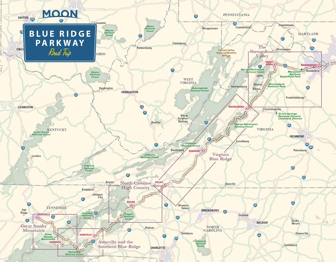 Driving The Blue Ridge Parkway ROAD TRIP USA