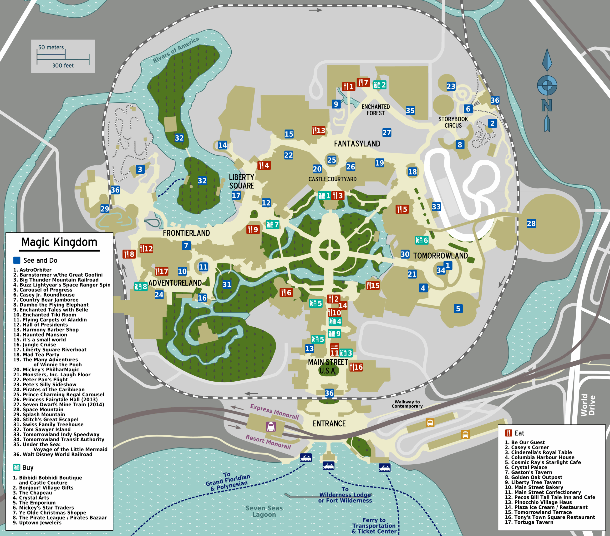 Disney World Maps Printable