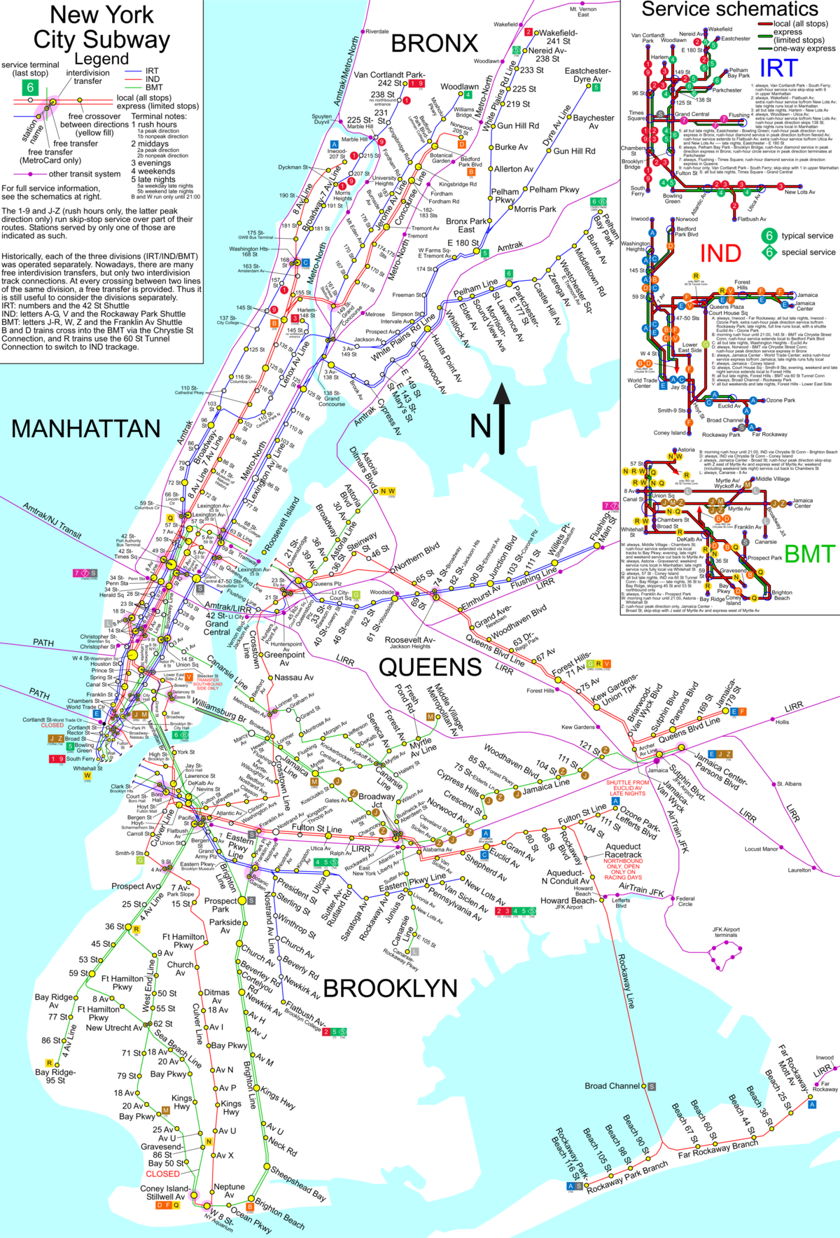New York Metro Map Printable