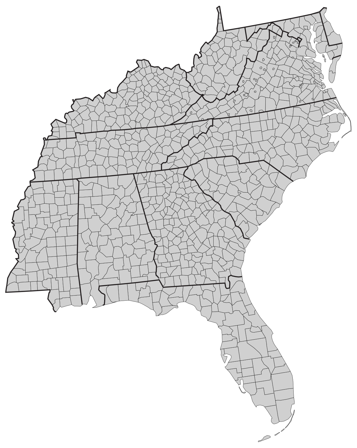 Map Of Us Black And White Printable