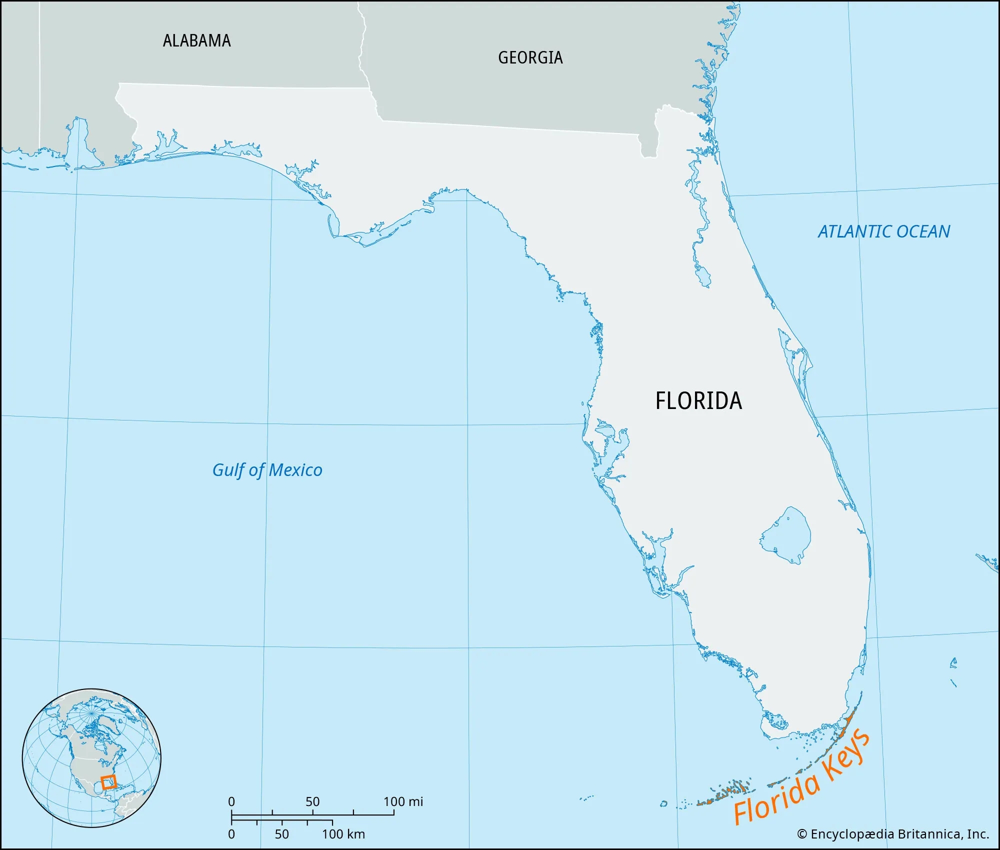 Florida Keys Map Islands History U0026 Facts Britannica