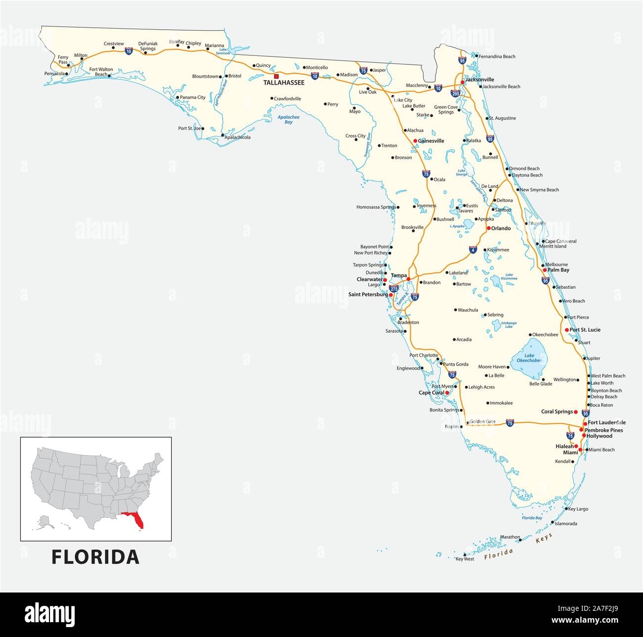 Printable Florida Keys Map