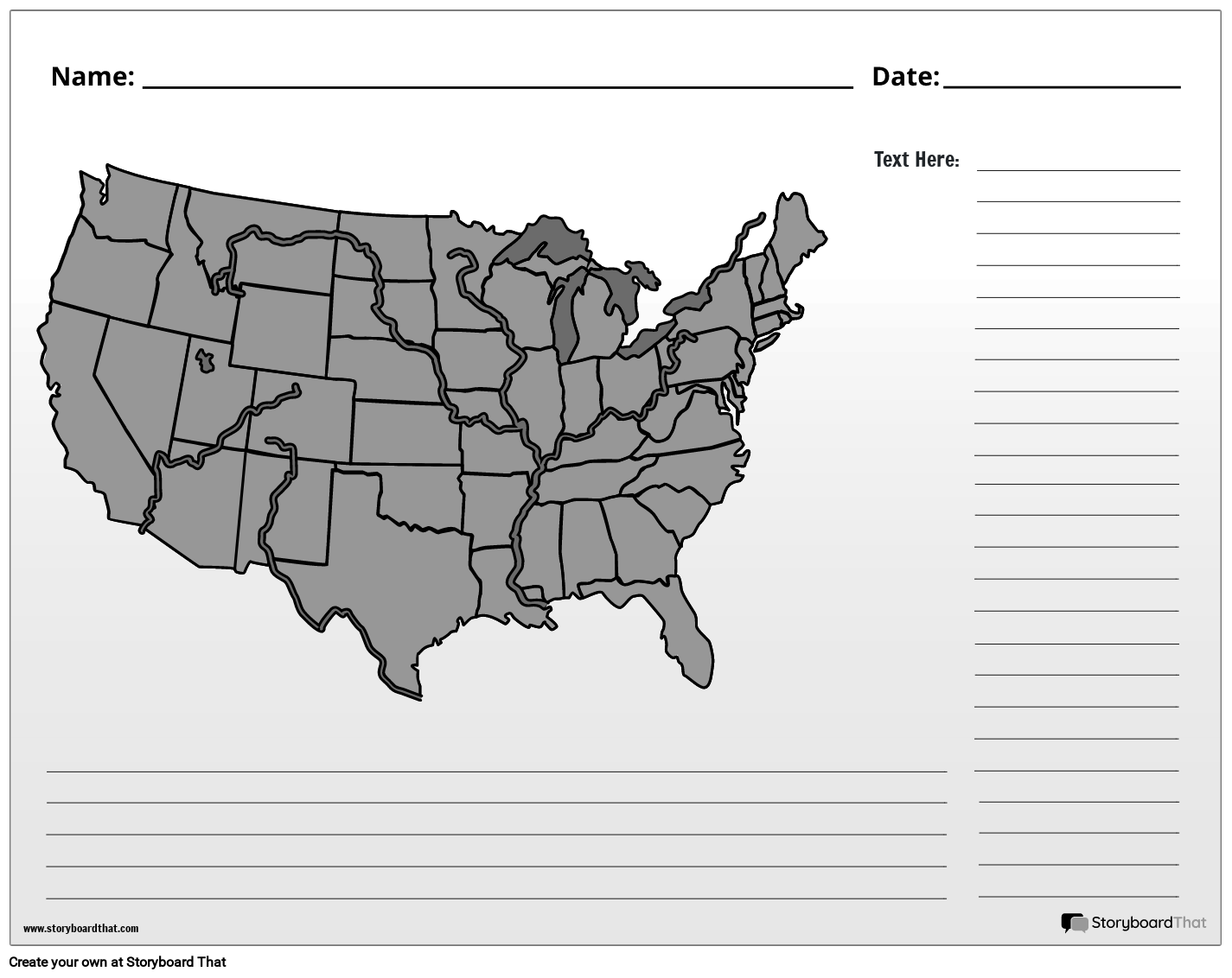 Free 50 States Worksheets Customize And Print Online