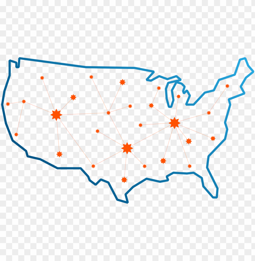 Free Download HD PNG Connections Png Map Of The Us Black And White Printable PNG Transparent With Clear Background ID 324714 TOPpng