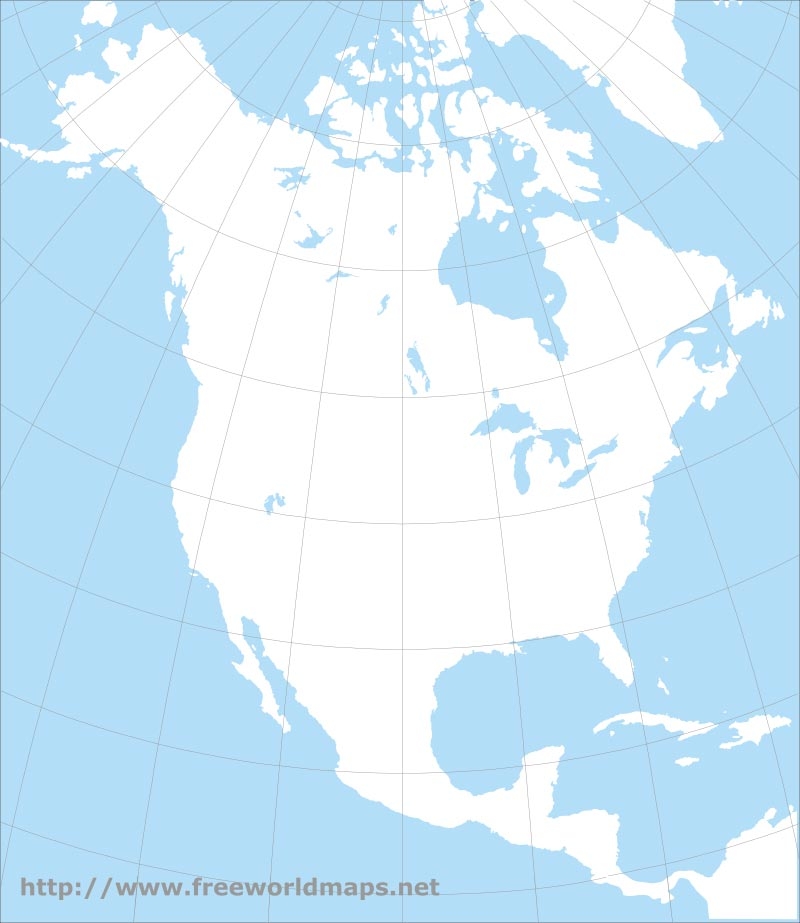 U.S. Map Blank Printable