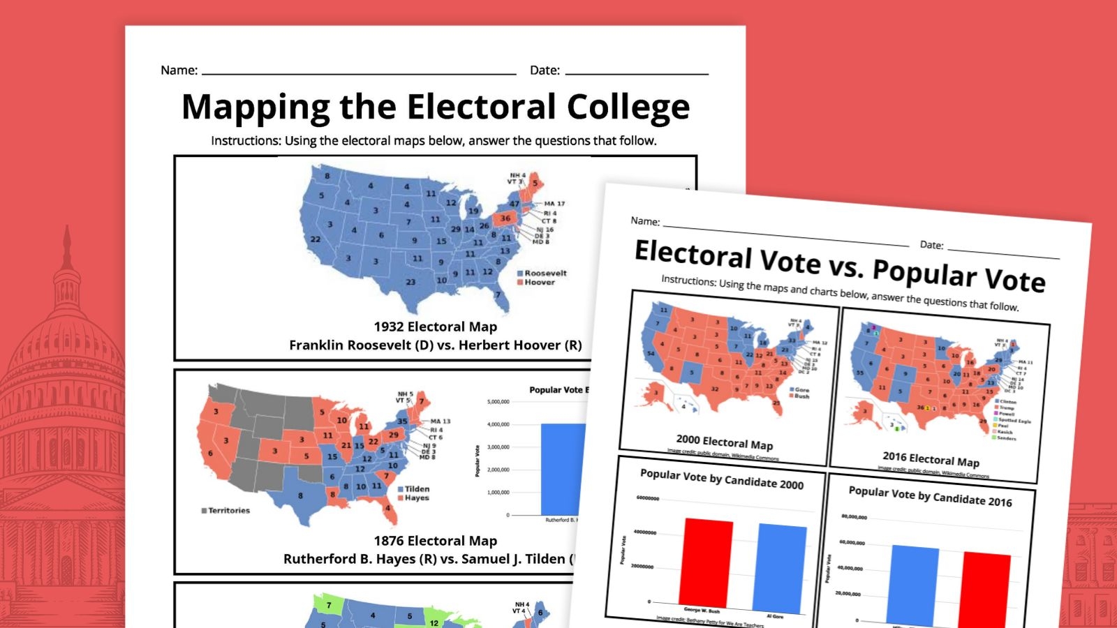 2025 Electoral College Map Printable