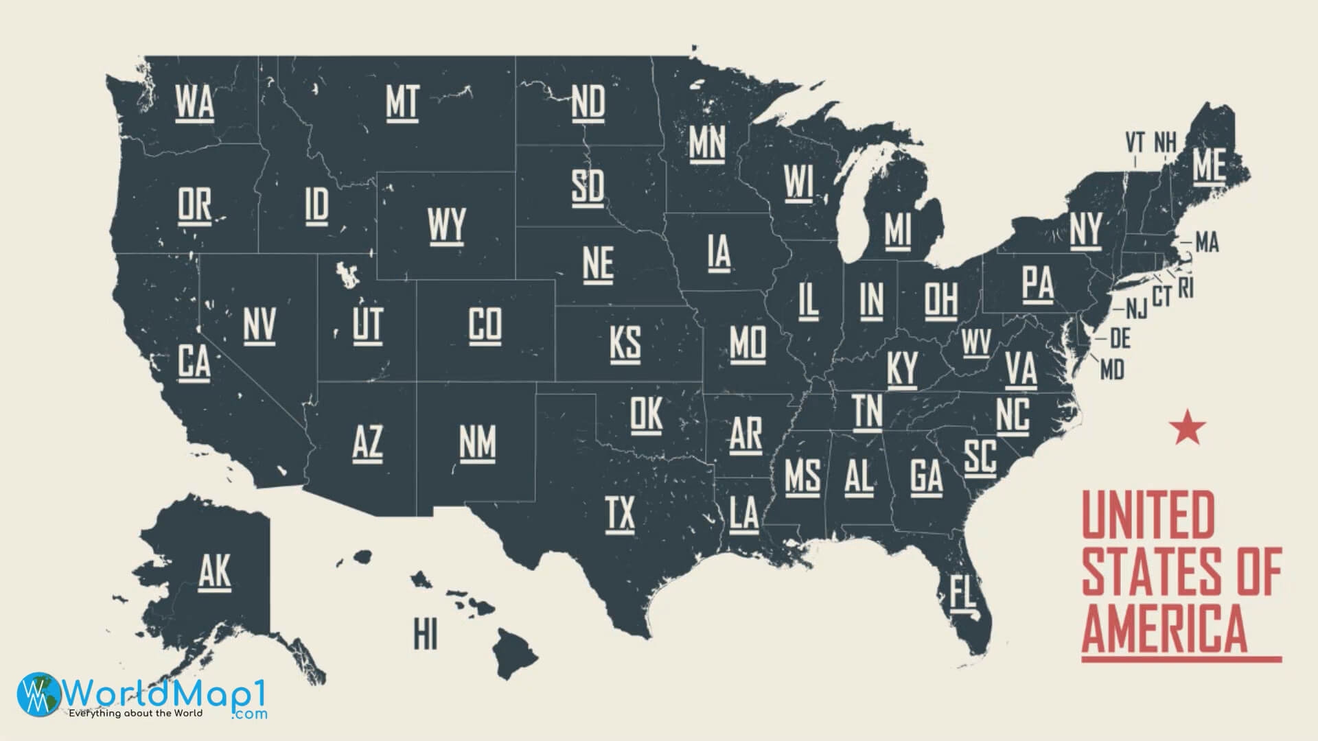 Maps Of United States Printable