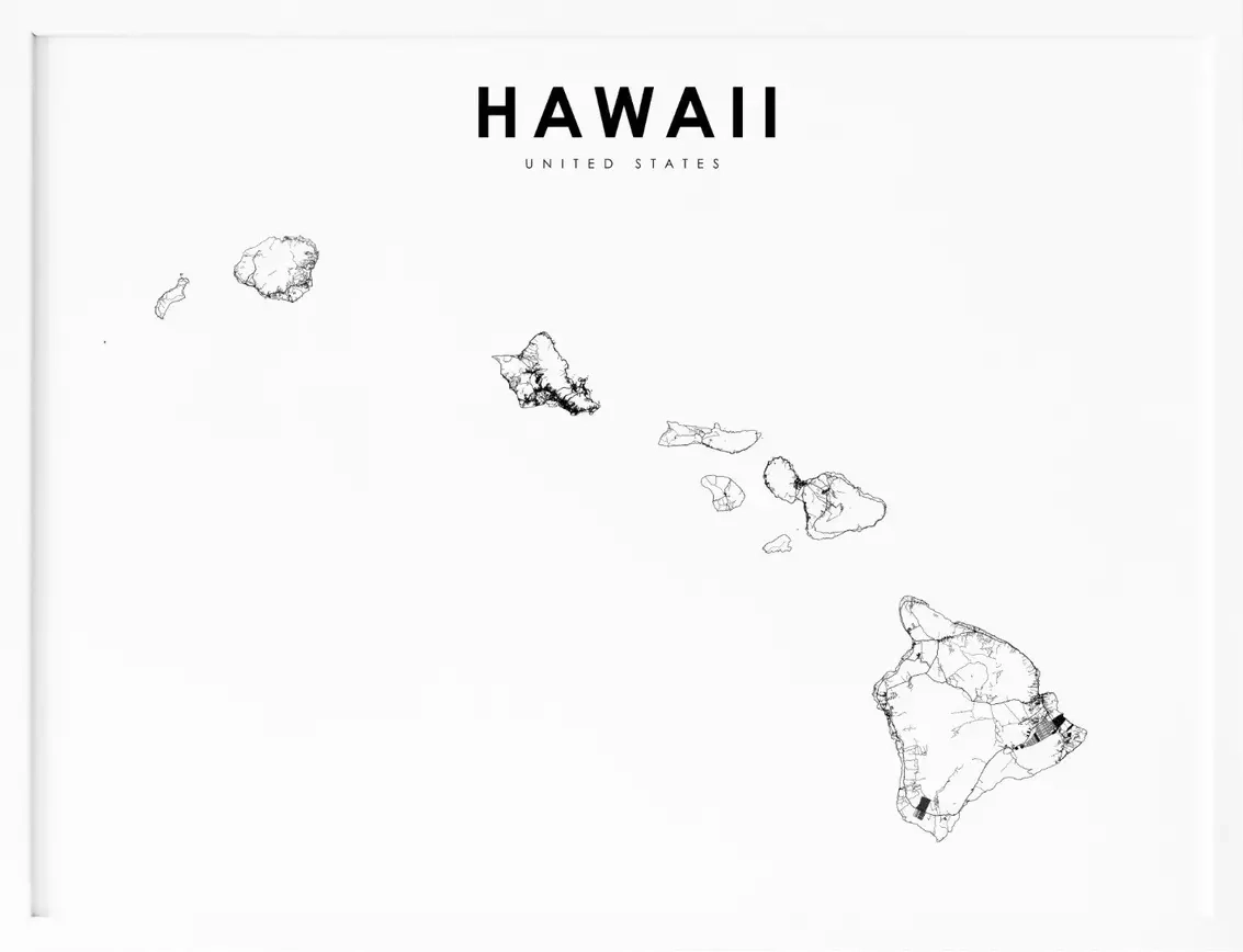 Hawaii Map With Cities And Highways An Island Adventure