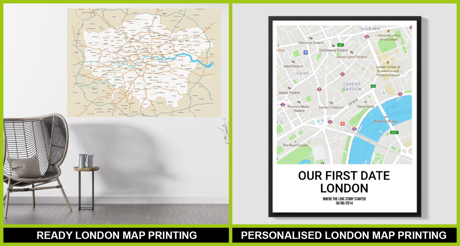 High Quality Map Printing Services Free Download London Maps