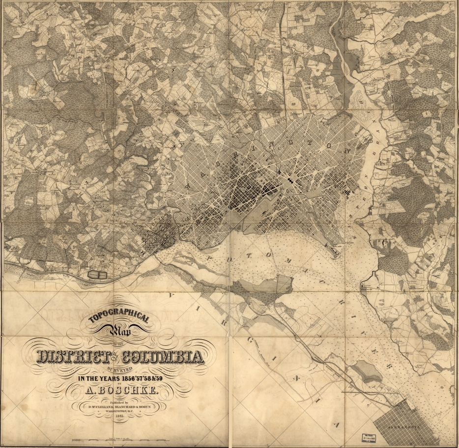 Printable Washington Dc Tourist Map