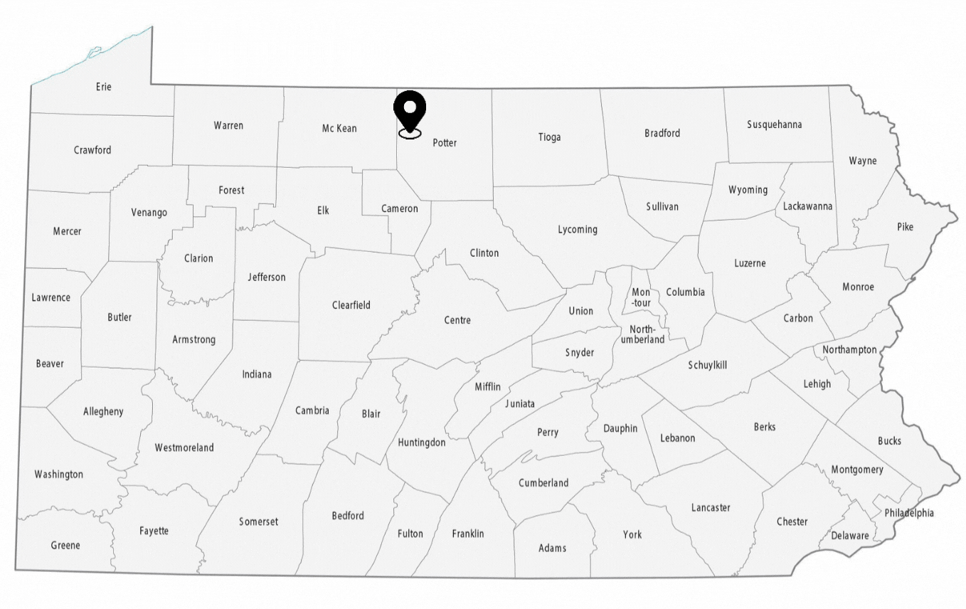 Printable Pa County Map
