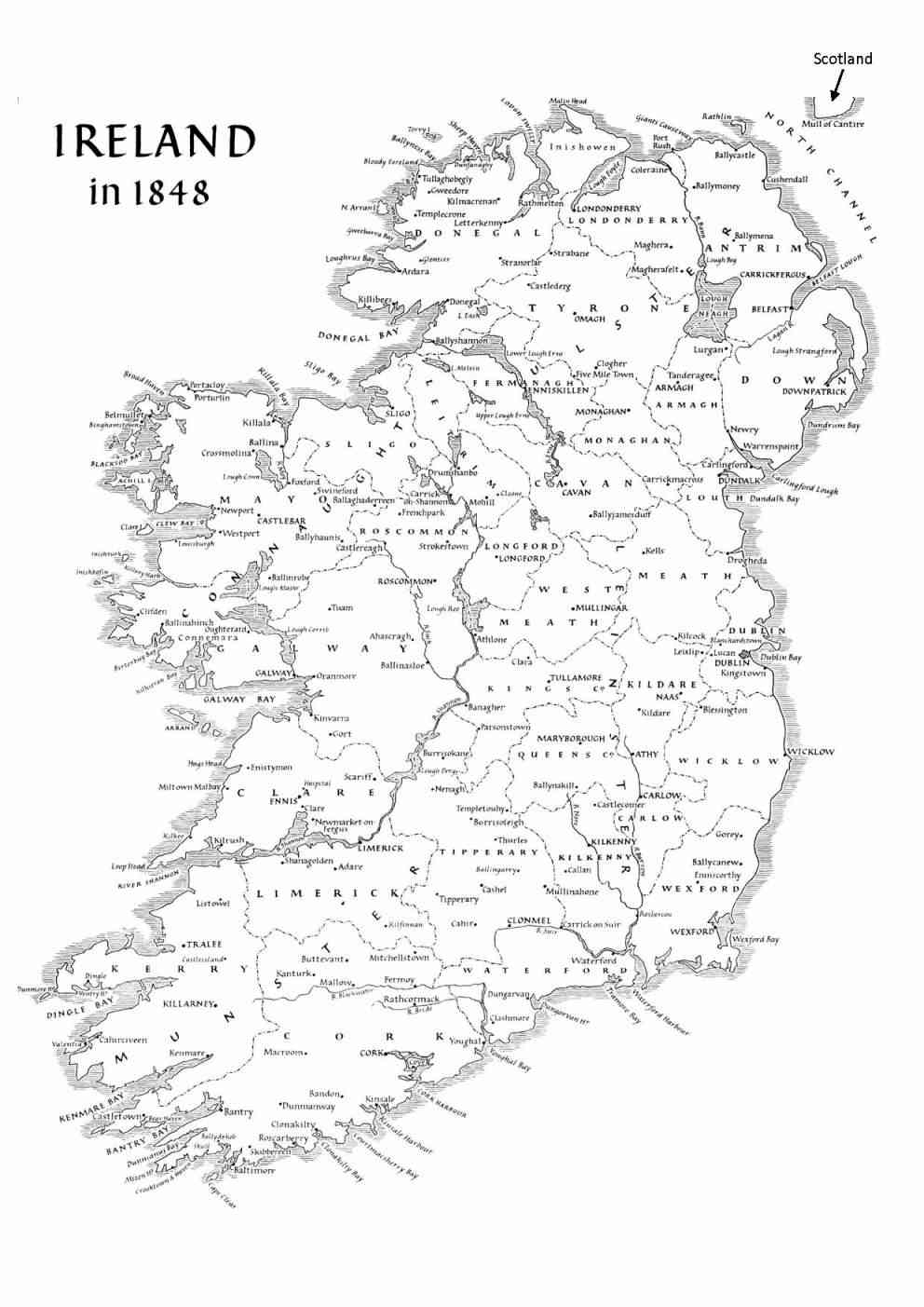 Ireland Geography Basic Facts About The Island